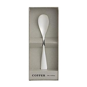 COPPER the cutlery カパーザカトラリー アイスクリームスプーン 1pc /Silver mat CI-1SVma アイスクリームスプーン:13.5cm×