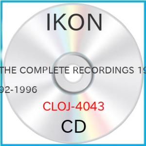 【取寄商品】CD/IKON/THE COMPLETE RECORDINGS 1992-1996