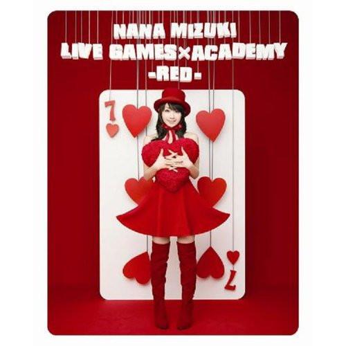 BD/水樹奈々/NANA MIZUKI LIVE GAMES×ACADEMY -RED-(Blu-r...