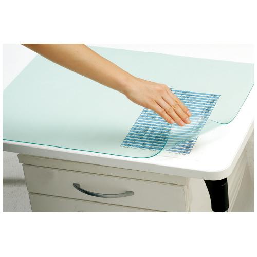 デスクマット軟質S 塩ビ製 下敷きなし 1号デスク用 (コクヨ) コクヨ【メーカー直送品】