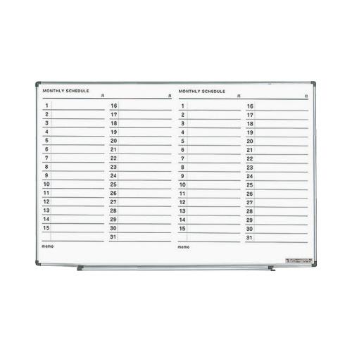 ホワイトボード(軽量タイプ)月行事横書 903×73×609mm (コクヨ) コクヨ【メーカー直送品...