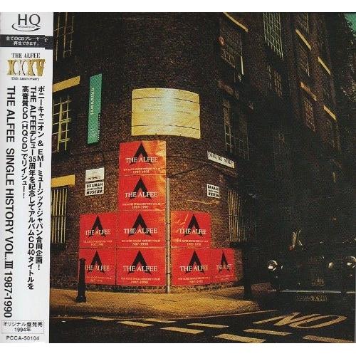 CD/THE ALFEE/SINGLE HISTORY VOL.III 1987-1990 (HQC...