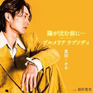 CD/真田ナオキ/陽が沈む前に…/プルメリア ラプソディ c/w 最終電車 (メロ譜付) (最終電車盤)