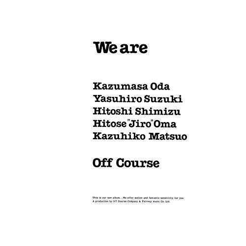 CD/オフコース/We are (MQA-CD/UHQCD) (解説歌詞付) (生産限定盤)