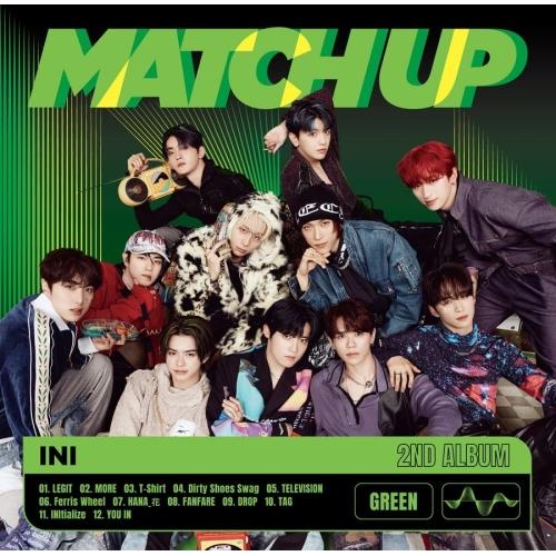 CD/INI/MATCH UP (通常盤/GREEN Ver.)【Pアップ