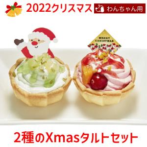 ご予約承り中2022 わんちゃん用 クリスマスケーキ コミフXmasタルトセット Xmasケーキ 犬用ケーキ