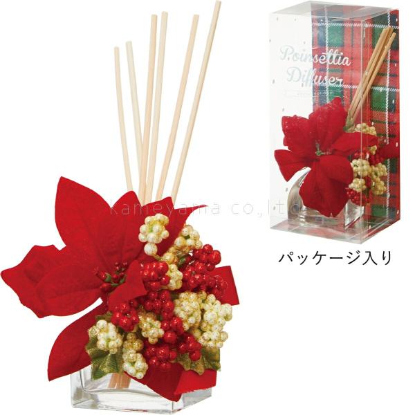 kameyama candle カメヤマ ポインセチア ディフューザー　プレゼント バレンタイン ホ...