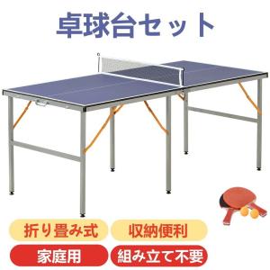 卓球台 家庭用 折りたたみ 卓球台セット ファミリー卓球台