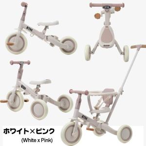 子供用三輪車 5in1 押し棒付き 三輪車のり...の詳細画像3