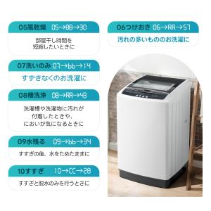 【5%OFFクーポン配布中!】洗濯機 縦型 全...の詳細画像5