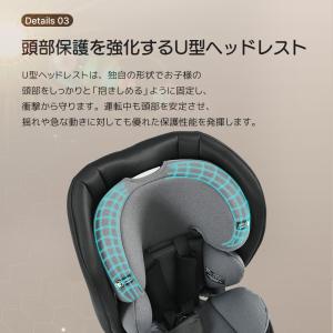 【傾斜機能あり】チャイルドシート ISOFIX...の詳細画像4