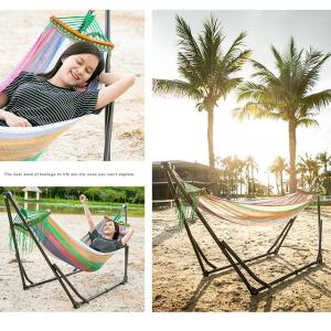 大人気自立式ハンモック チェア マルチ 室内 ポータブル