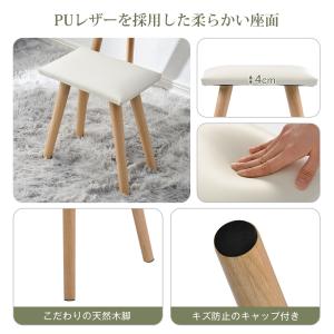 ドレッサー 化粧台 コンパクト 幅80cm 北...の詳細画像4