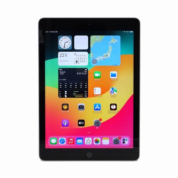 iPad 中古 タブレット 第6世代 Wi-Fiモデル 9.7インチ MR7F2J/A スペースグレ...