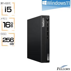 デスクトップ PC パソコン Lenovo ThinkCentre M80q Tiny 11DQ0007JP Windows10 Pro Win11対応 Core i5-10500T 6コア12スレッド 8GB 256GB SSD NVMe