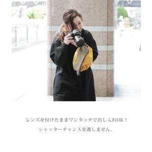 カメララップ カメラバック 一眼レフ ワンショ...の詳細画像4