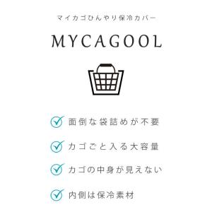 マイカゴール レジカゴが入る 保冷バック レジ...の詳細画像4