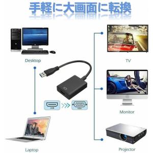 USB HDMI 変換アダプタ ドライバー内蔵...の詳細画像4