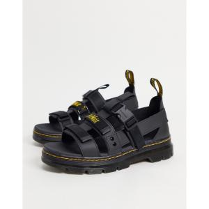 ドクターマーチン Dr Martens メンズ サンダル シューズ・靴 pearson sandals in black ブラック｜fermart-shoes