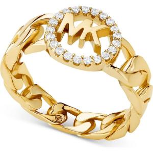 マイケル コース Michael Kors ユニセックス 指輪 リング ジュエリー アクセサリー Pave Logo Link Ring Gold Dp4 Ffc6a5b1e5 フェルマート Fermart シューズ 通販 Yahoo ショッピング
