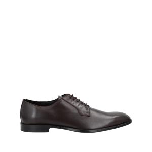 ブルーノ マリ BRUNO MAGLI メンズ シューズ・靴 Laced Shoe Dark brown｜fermart-shoes