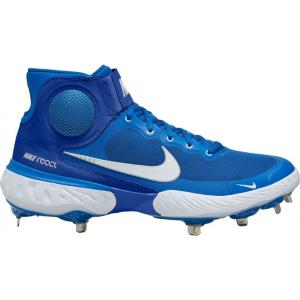 ナイキ Nike メンズ 野球 スパイク シューズ・靴 Alpha Huarache Elite 3 Mid Metal Baseball Cleats Royal/White