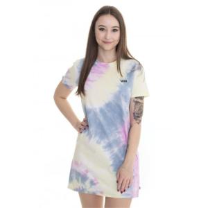 宅送 ヴァンズ Vans レディース ワンピース サンドレス ワンピース ドレス Sun Waves Tie Dye Midi Dress Coral Almond 超特価セール