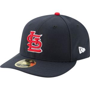 ニューエラ New Era メンズ キャップ 帽子 St. Louis Cardinals 59Fifty Alternate Navy Low Crown Fitted Hat