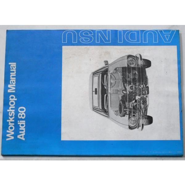 Audi 80 Workshop Manual 英語版