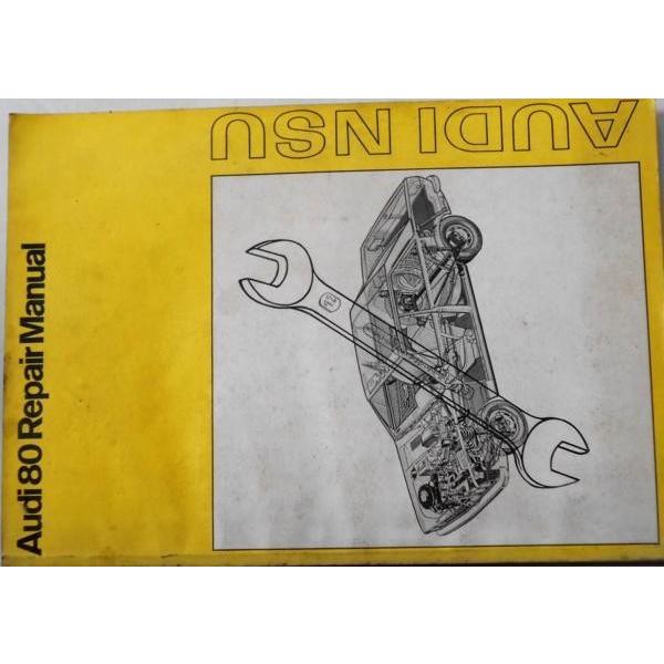 Audi 80 Repair Manual 英語版