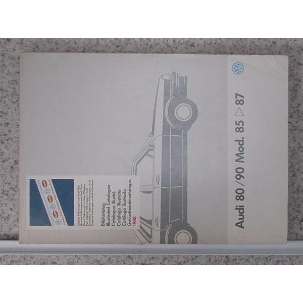 AUDI 80/90 MODEL 1985〜87  7341.12.89