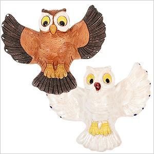 田中稚芸 ミニアート「不苦労」 CT-01206 フクロウ ふくろう 雑貨 絵画