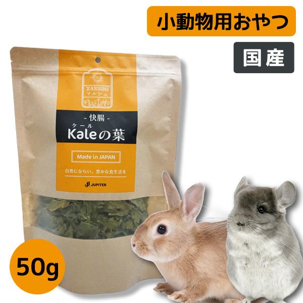 うさぎ 牧草 ZASSOU マルシェ 快腸ケールの葉  50g  チンチラ デグー 小動物 おやつ ...