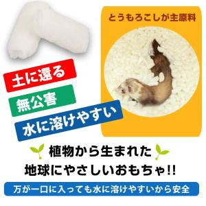 フェレット おもちゃ プレインスターチ おもち...の詳細画像2