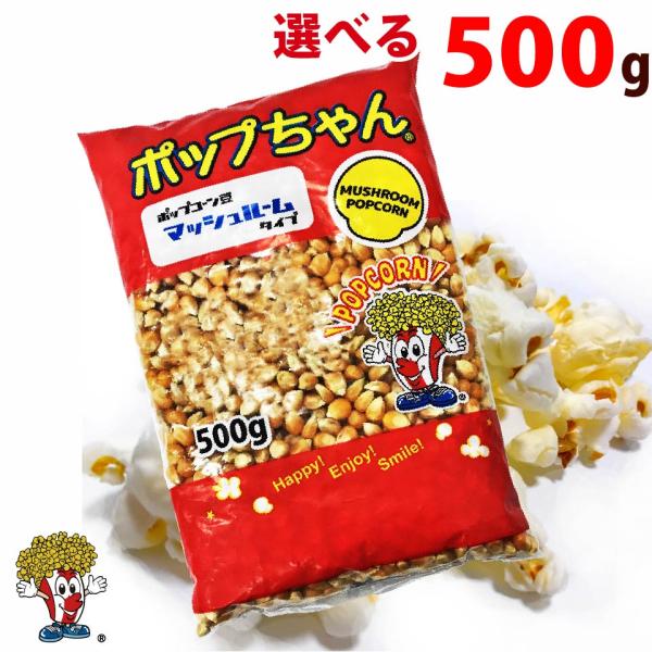 ポップコーン 豆 500g バタフライ or マッシュルーム