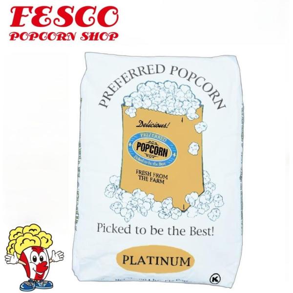 業務用 ポップコーン 豆 22.68kg PLATINUM バタフライ  プレファード アメリカ産