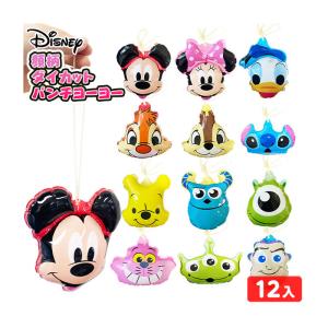 ディズニー 顔柄 ダイカット パンチヨーヨー 12個入 ビニール 空気ビニール おもちゃ 不良返品不可 縁日 景品 問屋 お祭り 子供