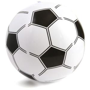 ビーチボール 約28cm(サッカーボール) 1...の詳細画像1