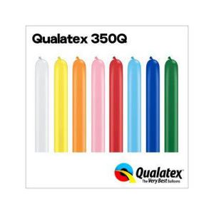 Qualatex Balloon 350Q スタンダードカラー 単色 約100入 マジックバルーン ...