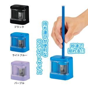 クツワ 電池 鉛筆削り スピモ RS032BK...の詳細画像1