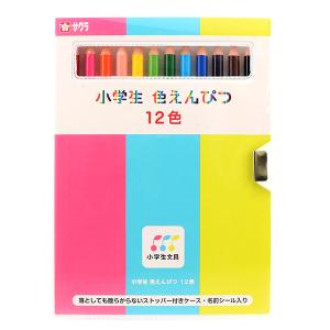 スーパーマリオ K88012CSMS6 色鉛筆880級 12色 新学期 新入学 任天堂