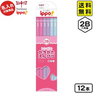 トンボ 【名入れ商品】かきかたえんぴつ プレーンピンク 2B 六角軸 12本入【UD】 文具 文房具 学用品 ポスト投函 送料無料[NKP] 送料無料 沖縄・離島発送不可｜festival-plaza