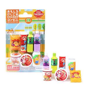 イワコーけしごむBOX 日本製 (60種x5個) 300個入 おもしろ消しゴム