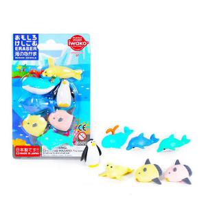 限定消しゴム イワコー in 博品館TOY PARK レアカラー全種 イワコー おもしろ消しゴム どうぶつえん 60個入 フィギュア