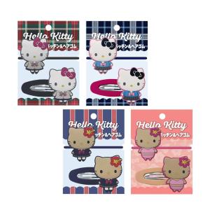 サンリオ ハローキティ パッチン＆ヘアゴム 雑貨 日用品 文具 キャラクター 縁日 景品 問屋 お祭り 子供 おもちゃ 祭り 縁日用品 屋台 イベント