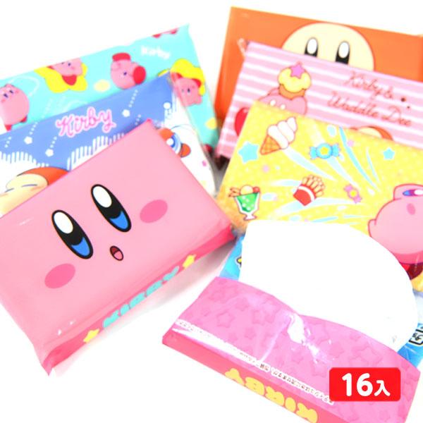 星のカービィ 16P ミニ ポケットティッシュ 雑貨 日用品 文具 キャラクター 送料無料 縁日 景...