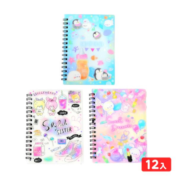 シールコレクションノート (シール帳) ドリーム 12個装入 景品 おもちゃ お祭り 縁日 縁日 景...