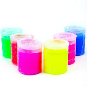 ドラム缶スライム クリア 24個入 景品 おも...の詳細画像1