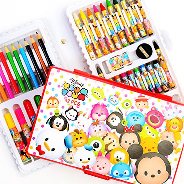 ツムツム 42Pアートセット 景品 おもちゃ お祭り 縁日 縁日 景品 問屋 お祭り 子供 おもちゃ...