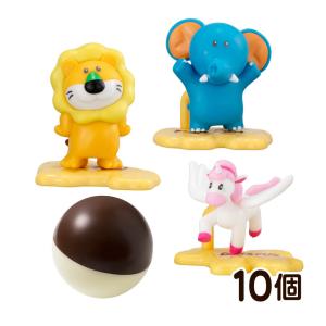 バンダイ チョコサプ たべっ子どうぶつ 10個装入 キャラクター コレクション グッズ 50％OFFクーポン配布中 送料無料 縁日 景品 問屋 お祭り 子供